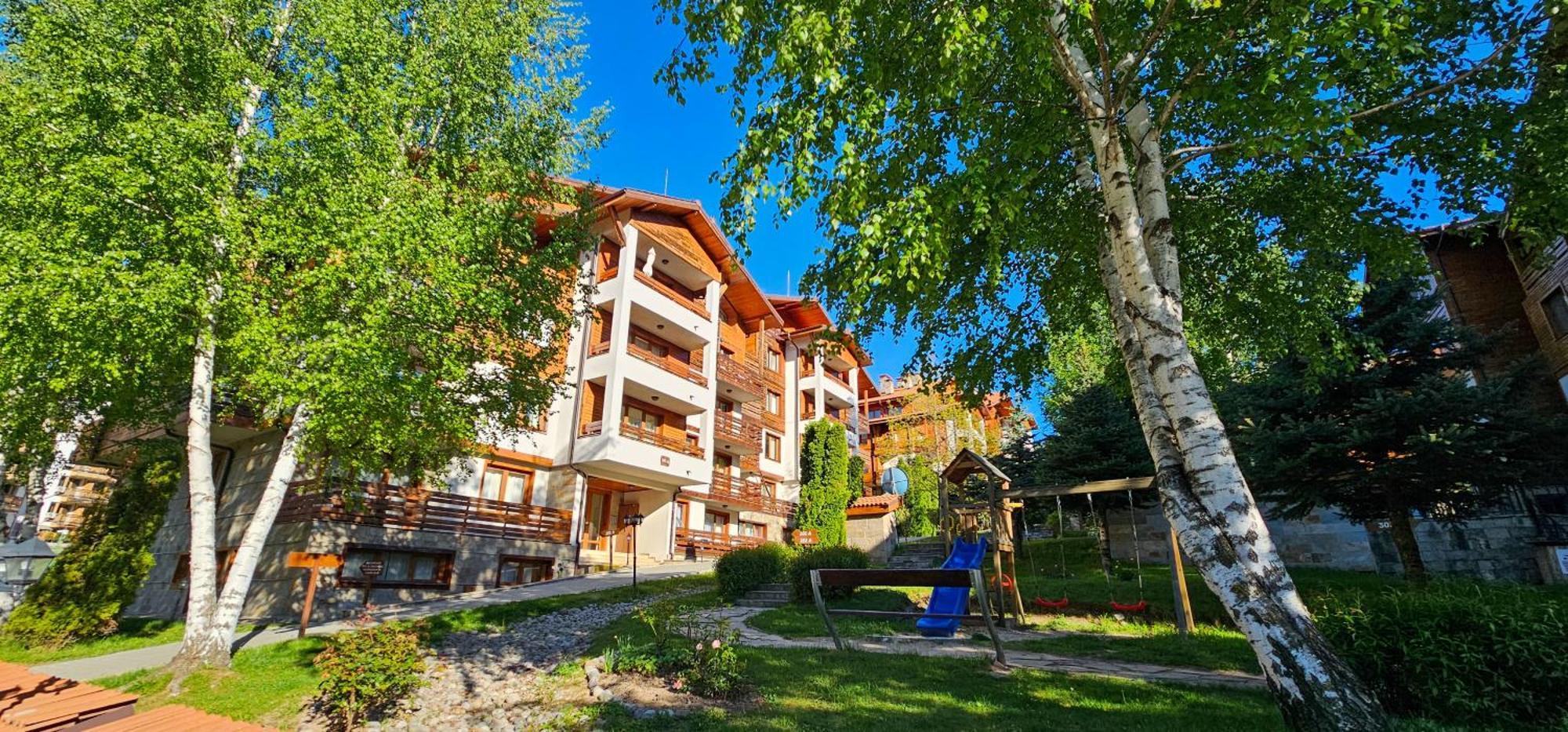 Apartmanica Double Room Apartment 101-12, Big Terrace, St Ivan Rilski 4 Star Spa Resort, Bansko Exterior foto